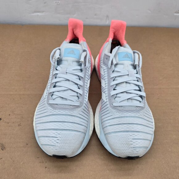 Adidas Solar Glide 19 Running Shoes Gray Pink Size  Y5.5   Womans size 7 - Picture 2 of 11